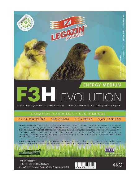 F3H EVOLUTION -ENERGY MEDIUM- 4 KG.