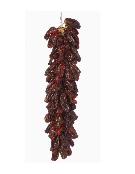 Ristra pimientos secos