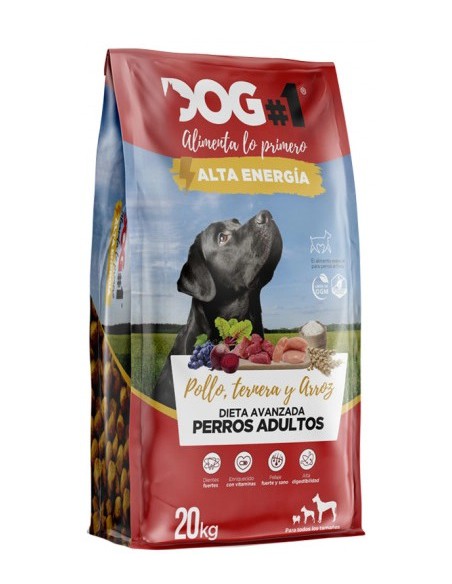 PIENSO PERROS DOG#1 ALTA ENERGIA