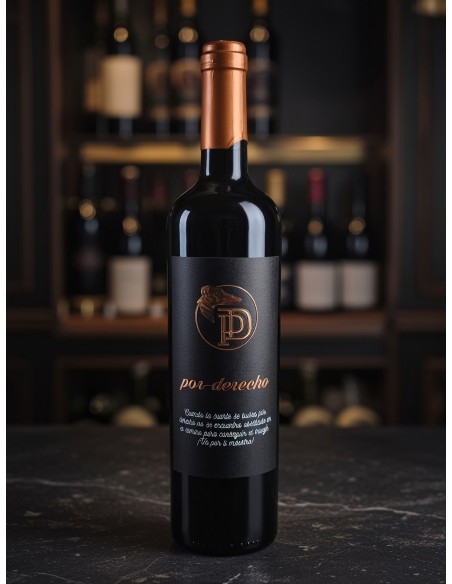 VINO TINTO SEMI-DULCE - POR DERECHO