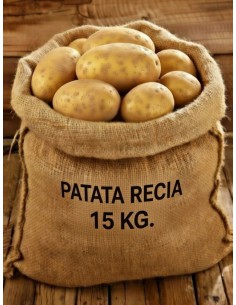 SACO PATATA RECIA NUEVA 15 KG.