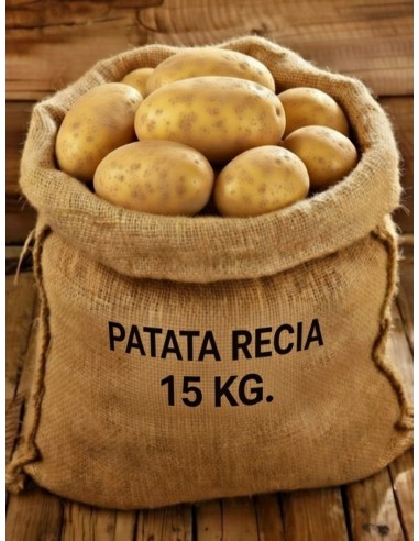 SACO PATATA RECIA NUEVA 15 KG.