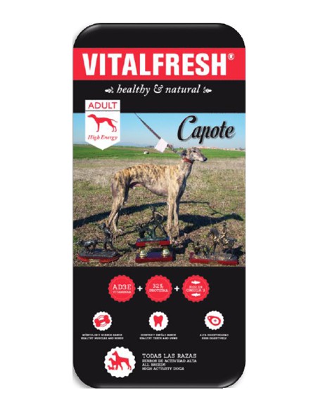 VITALFRESH HIGH ENERGY CAPOTE 20 KG.