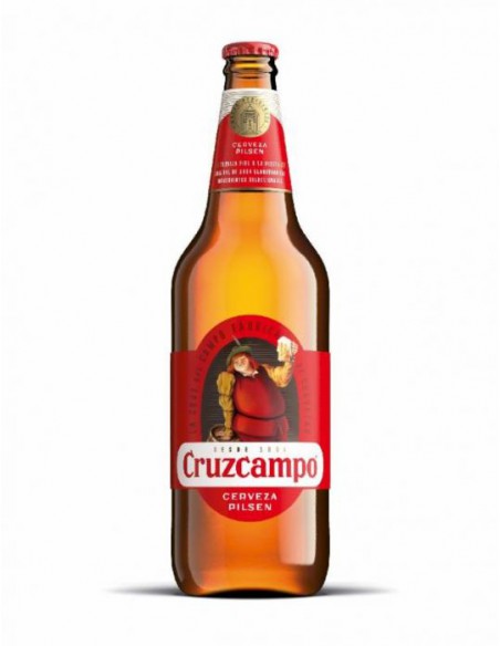 CERVEZA CRUZCAMPO 1 L.  x 6
