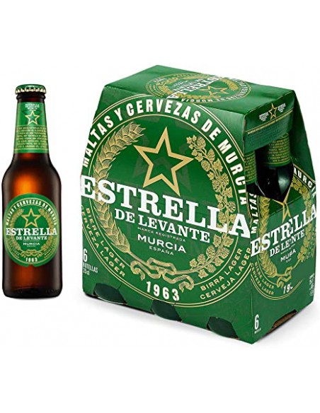 CERVEZA ESTRELLA LEVANTE 25 CL.