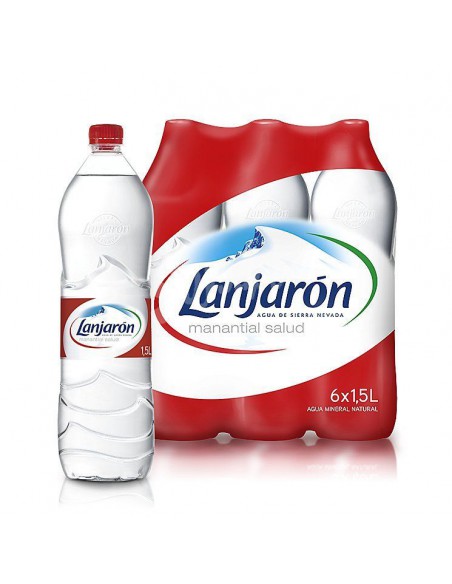AGUA LANJARON 1,5 L. (PAQ. 6 UNID.)