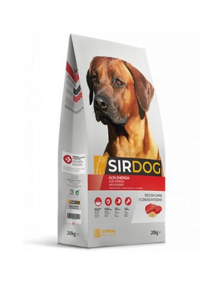 SIRDOG ALTA ENERGIA ROJO 20 KG.